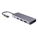 Powerology 11 in 1 USB-C VGA, Ethernet and HDMI Hub