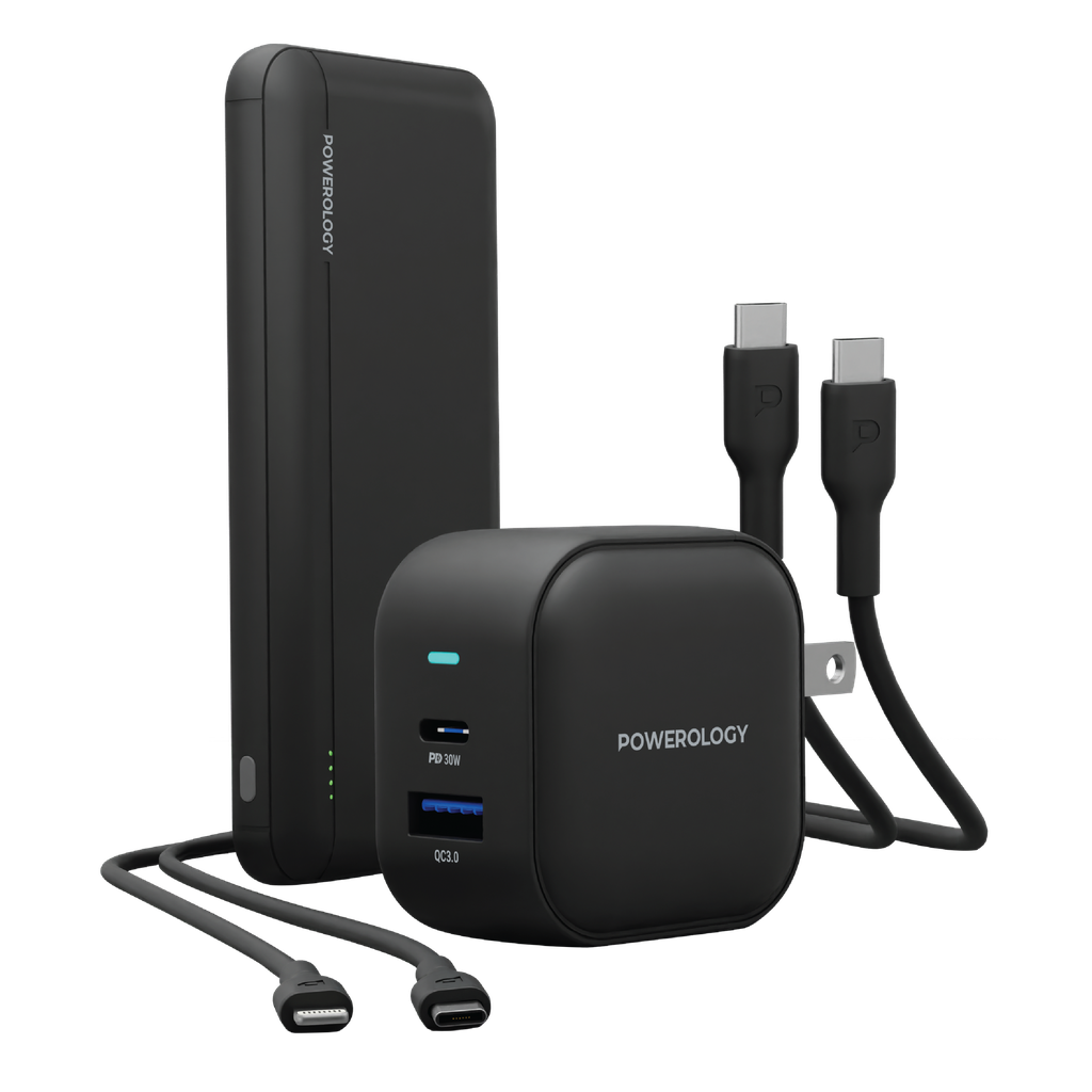Powerology 5 in 1 Power Combo - Black