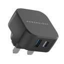 Powerology Dual Port Fast Charger Power Delivery Charging Adapter