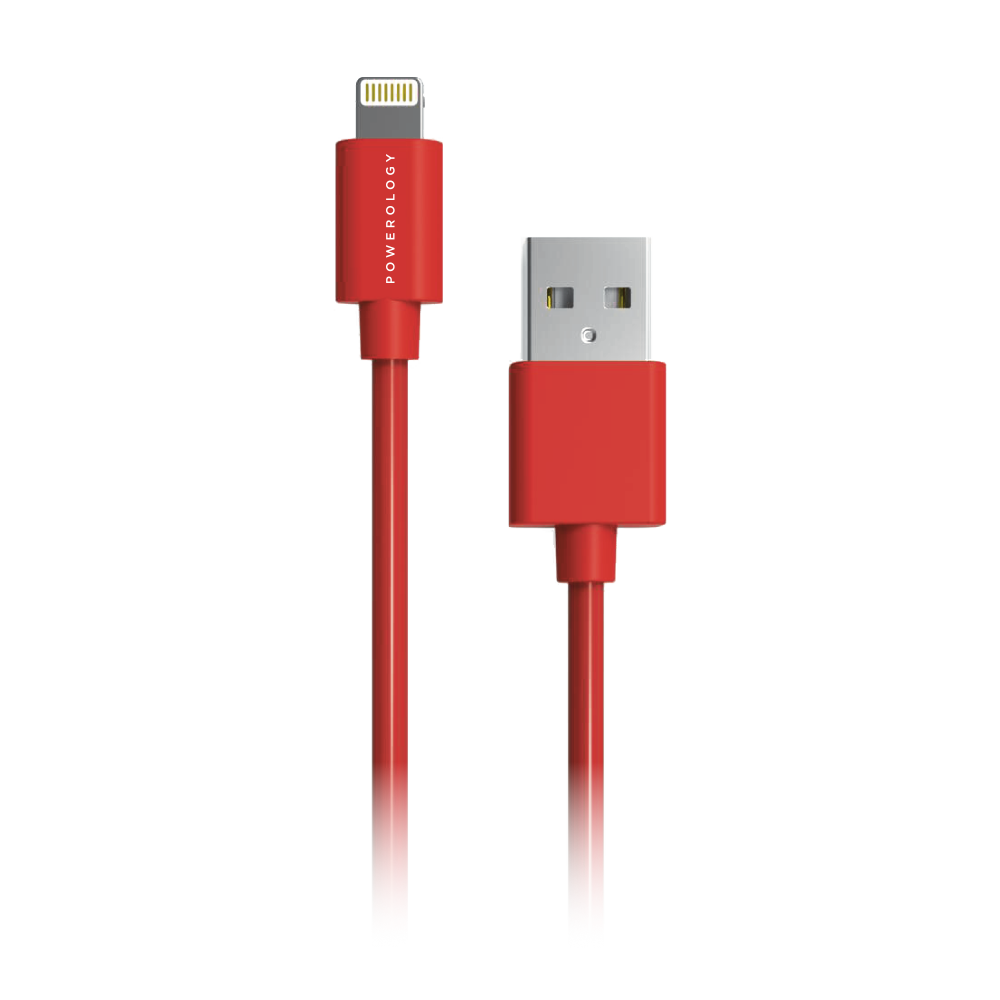 Powerology USB-A to Lightning Cable - 1.2m