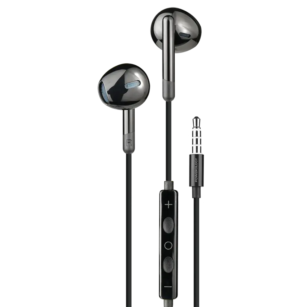 Powerology AUX 3.5mm Stereo Earphone