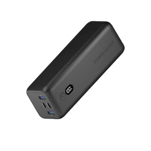 Powerology Onyx 30000mAh Dual USB-C Power Bank