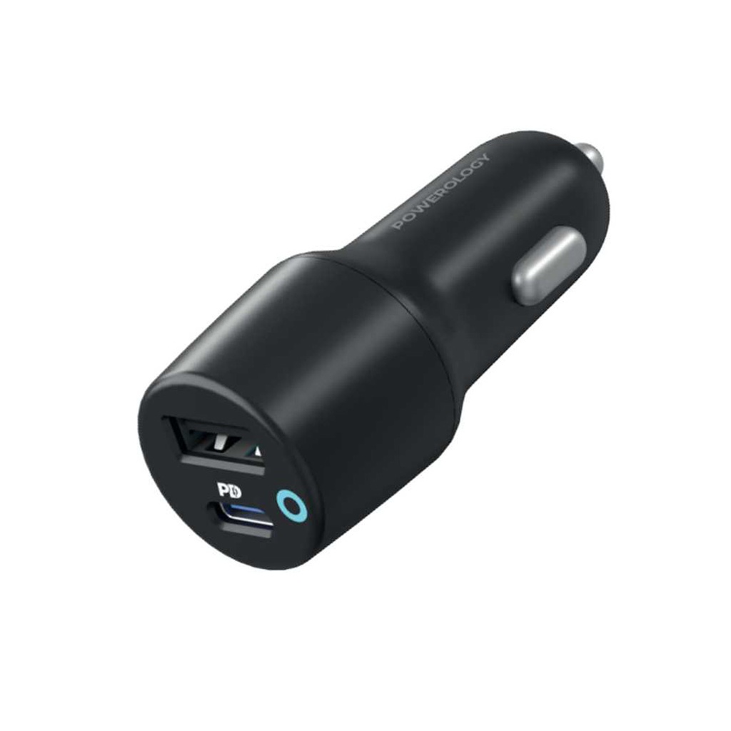 Powerology 47W Ultra-Quick Car Charger
