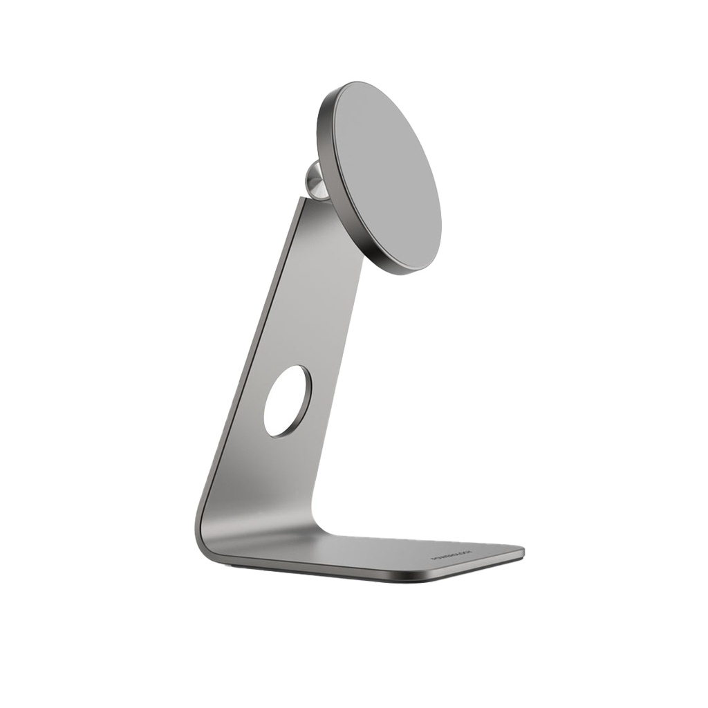 Powerology Desktop Acute Magsafe Phone Stand with 17*N5 Magnets - Dark Grey