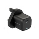 Powerology GaN PD Charger 33W UK - Black