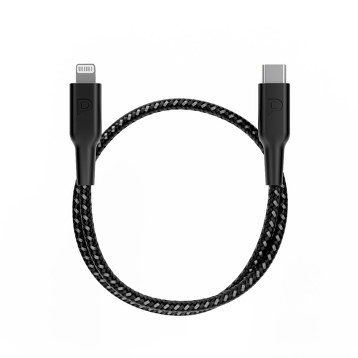 Powerology Braided USB-C to Lightning Cable