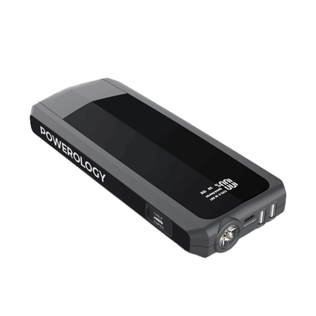 Powerology 16000mAh
JUMPSTART
POWER BANK