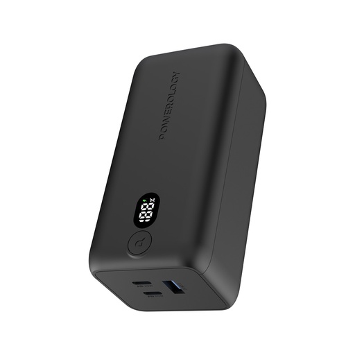 Powerology 20000mAh 65W Onyx Power Bank - Black