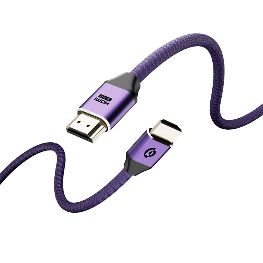 Powerology 8K HDMI Braided Cable 2M