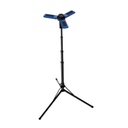 Powerology Camping Solar Foldable Tripod LED Light IPX4 3.7V 2600mAh - Blue