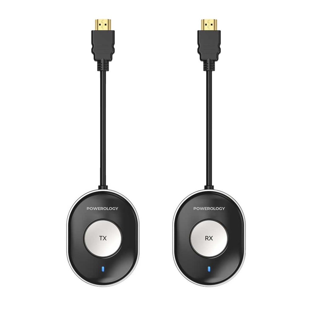 Powerology Wireless HDMI Direct Mobile
Streaming Transmitter and Receiver