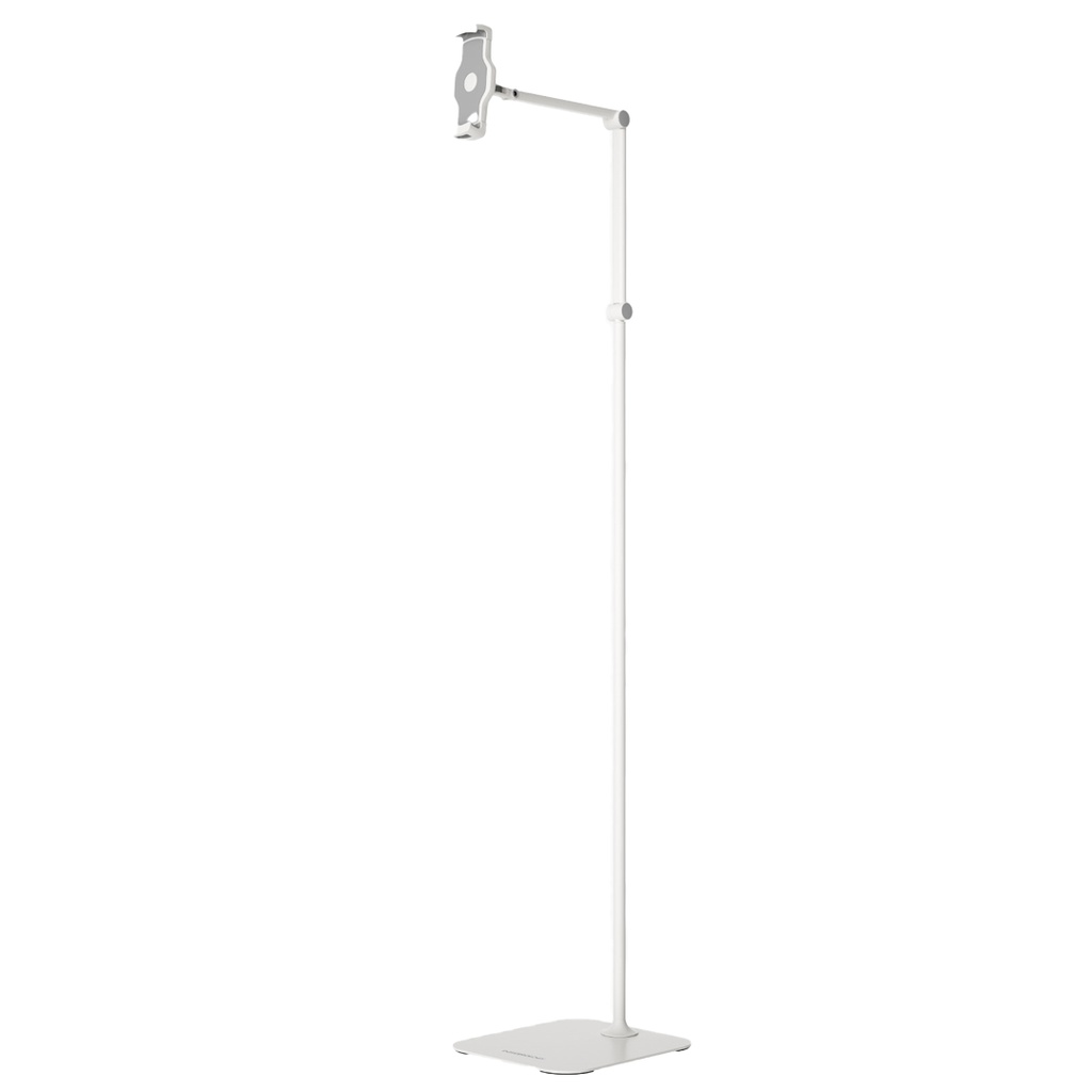 Powerology Multi-Joint Floor Stand Metal Base Phone & Tablet - White