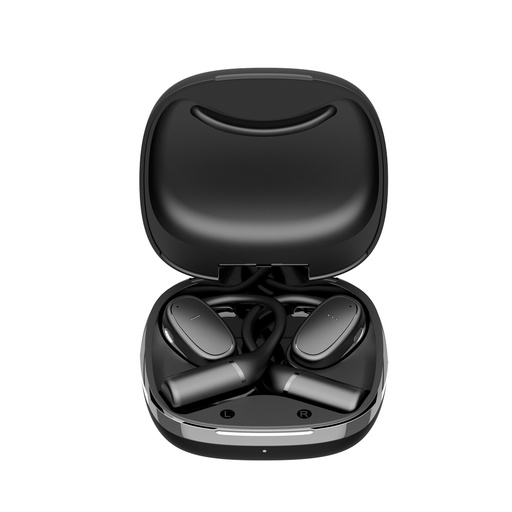 Powerology OWS Earbuds with Charging Case (​Black)