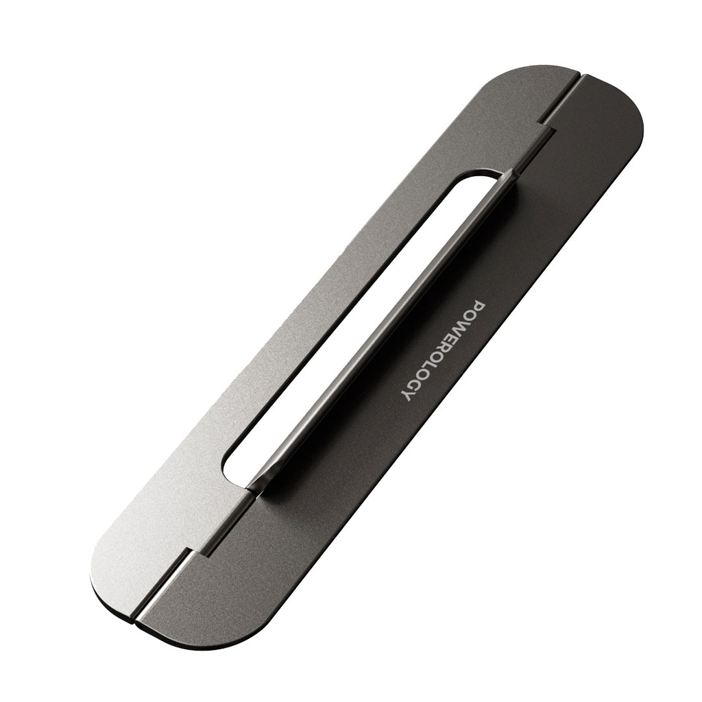Powerology Ultra-Thin Laptop Stand - Grey