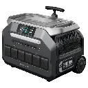 Powerology Solar Input Portable Generator - Black