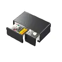 Powerology Fridge Coffee Table HiFi Speaker 93L - Black