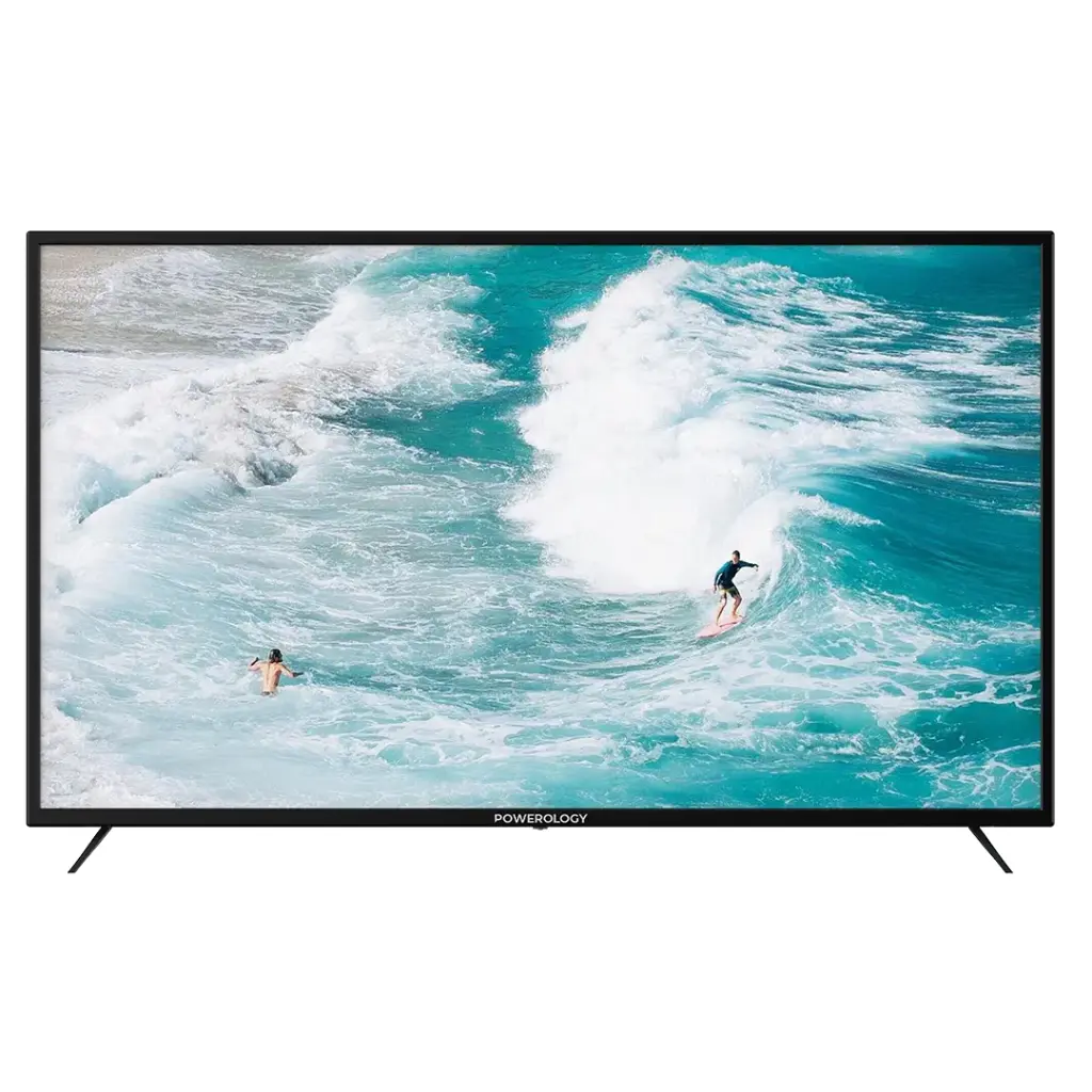 Powerology Break-Proof Android Smart TV 65" - Black