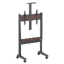 Powerology Electric TV Stand with Vertical Height Adjustment