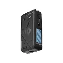Powerology 27000mAh Solar Wireless Charging Power Bank - Black