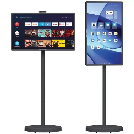 [PWHSD01GY] Powerology Banf 32" Portable Smart Monitor - Gray