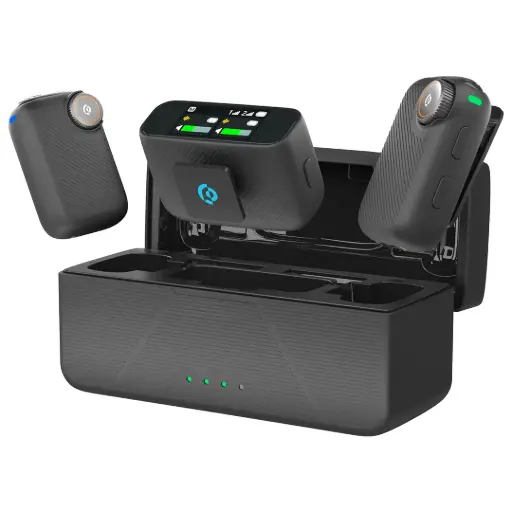 [PWS20BK] Powerology Pure Q1 AI Noise-Cancelling Microphone - Black