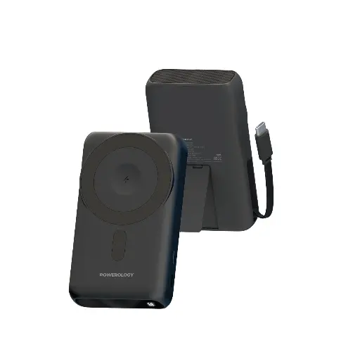 [PPBCHA105BK] Powerology Richmond 10000mAh Magsafe Power Bank - Black