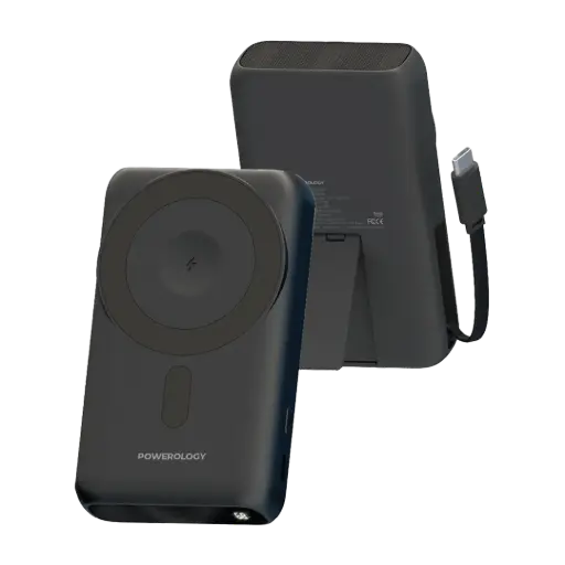 [PPBCHA105BK] Powerology Richmond 10000mAh Magsafe Power Bank - Black