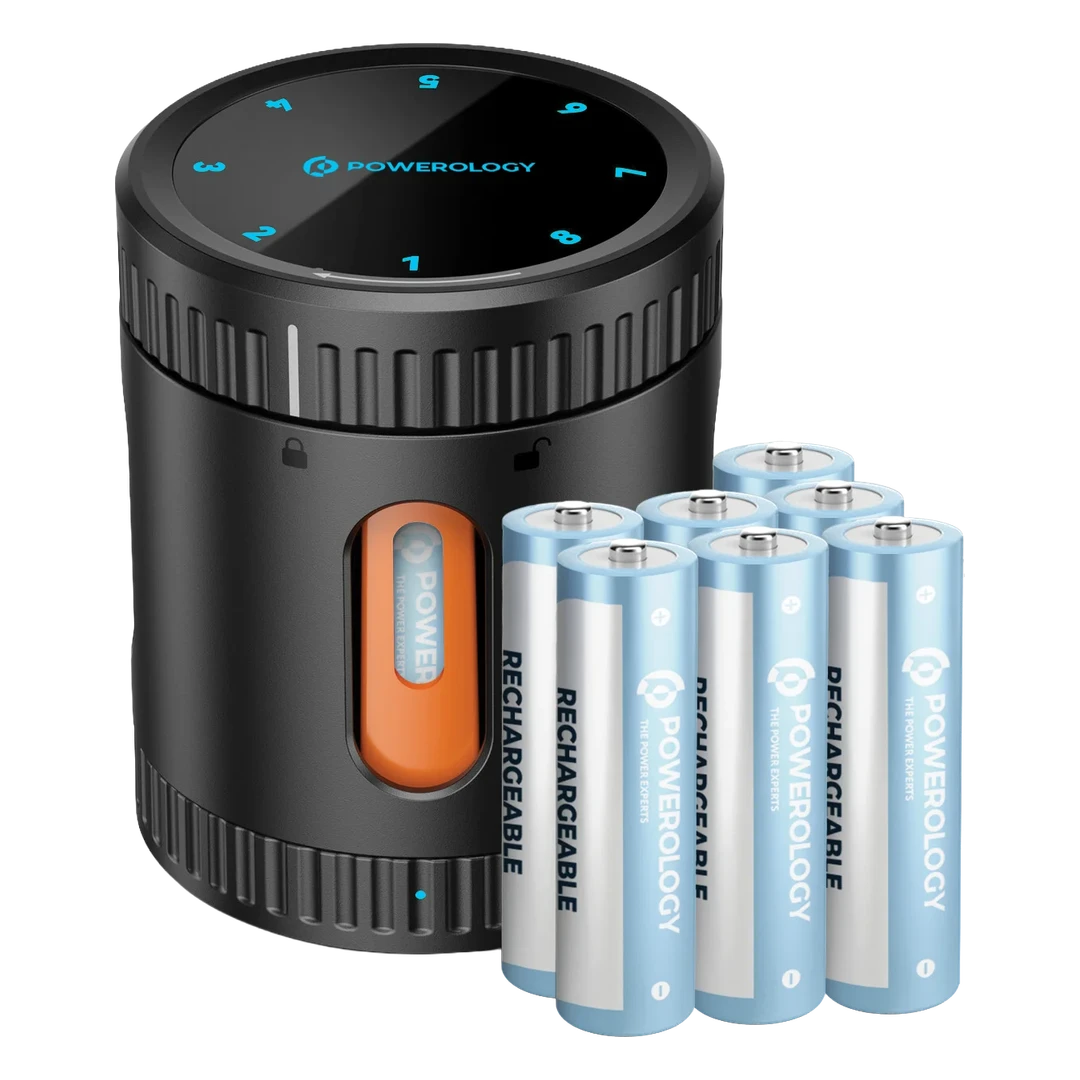 [PWAD04BK] Powerology Neon Smart Battery Charging Case - Black