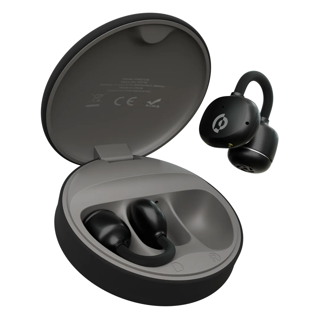 [PWD128BK] سماعات باورولوجي شيري المفتوحة بتقنية لاسلكية