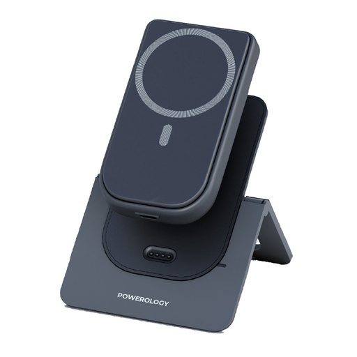 [PPBCHA21GY] Powerology MagSafe COMBO
POWER BANK + CHARGING STAND
10000mAh