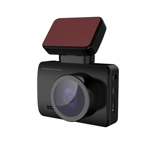 [PDCMQ58PBK] Powerology Dash Camera Pro Gap-less Cycling Recording with Full-HD Quality