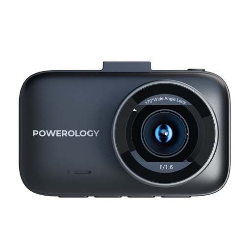 [PWDCM4KBK] Powerology Dash Camera Ultra with High Utility Built-In Sensors 4K - Black