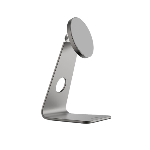 [PMDPHAGY] Powerology Desktop Acute Magsafe Phone Stand with 17*N52 Magnets - Dark Grey