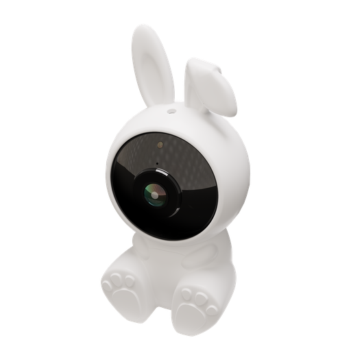 [PSWBCWH] Powerology Wi-Fi Baby Camera Monitor Your Child in Real-Time - White