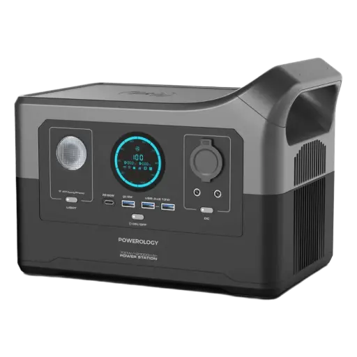 [PGN700FCA-BK] Powerology Portable Power Generator Fast Charging with APP 120000mAh 700W