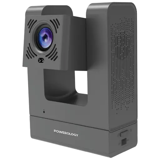 [PYM220CGY] Powerology VisionArc Portable Smart Projector - Gray