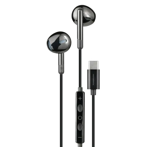 Powerology Type-C Stereo Earphones