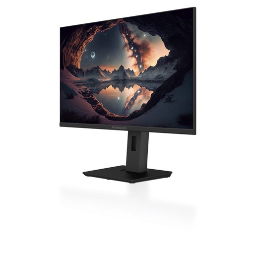 [P4KOM27BK] Powerology 27" 4K Office Monitor with RGB light - Black 