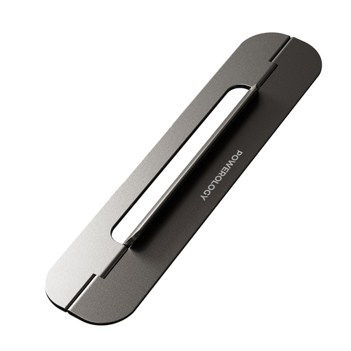 [PAFPLSGY] Powerology Ultra-Thin Laptop Stand - Grey