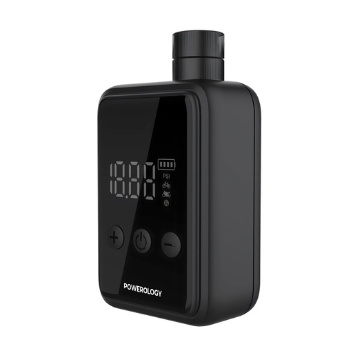 [P25CMAPBK] Powerology Super Compact Tire Inflator - Black
