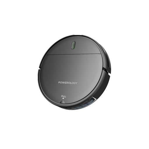 [PPBCHA58] Powerology Smart Robovac Vacuum & Mop - Black