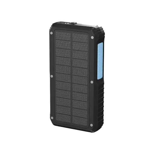 [PPBCHA76] Powerology 20000mAh Solar Wireless Charging Power Bank - Black