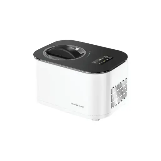 [P1LICECRM] Powerology Ice Cream & Frozen Yogurt Machine - White