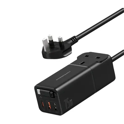 [PWCUQC040] Powerology Desktop Charging Station - Black