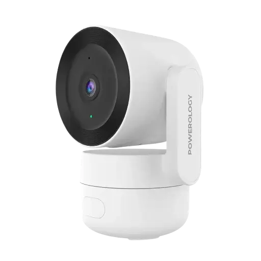 [PSM015] Powerology Indoor PTZ Smart Camera - White