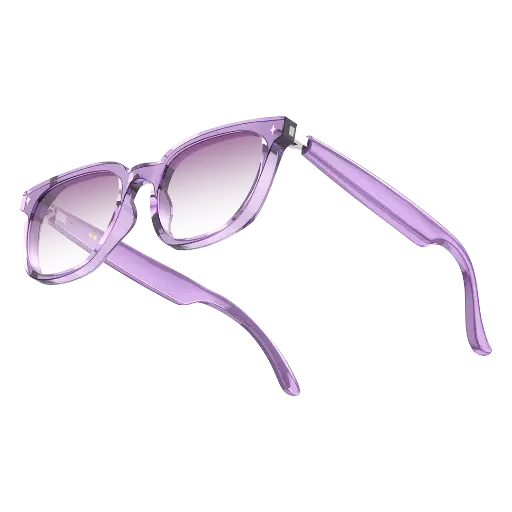 [PWHY1009PL] Powerology Nice Smart Audio Sunglasses - Purple