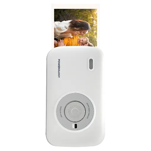 [PKDCZ2WH] Powerology Vivant Mini Thermal Printer - White