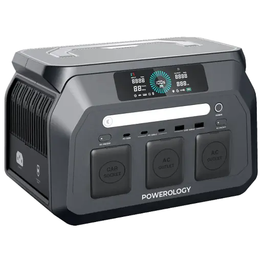 [PWP800WBK] Powerology Dynamic800 Portable Power Station 800W - Black