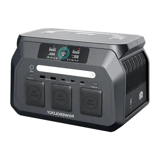 [PWP800WBK] Powerology Dynamic800 Portable Power Station 800W - Black
