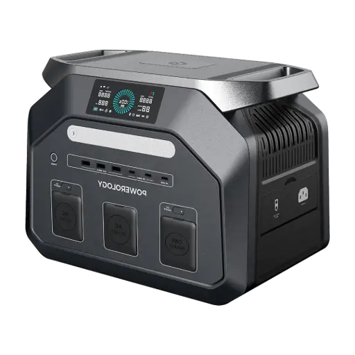 [PWP1800WBK] Powerology Dynamic1800 Portable Power Station 1800W - Black